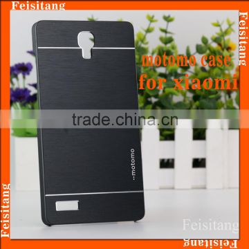 Mobile Phone case Motomo Case Aluminium Metal bumper case for xiaomi redmi note