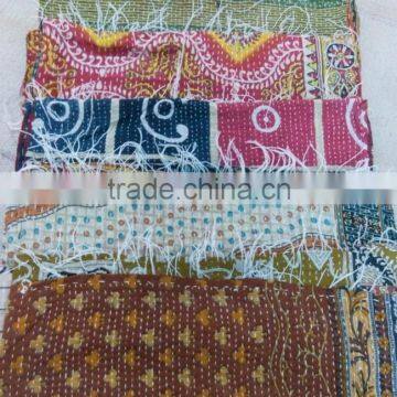 Summer Best Deal - Cotton Neck Wrap Kantha Stoles Wholesale Price