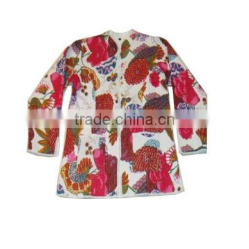 Best quality Handmade Vintage Tropicana Kantha Jackets for Christmas