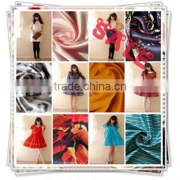 Poly Satin Fabric For Fashion Dress