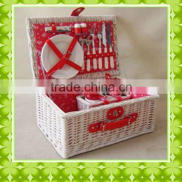 cheapest and compatitive gift basket with lid for promotional