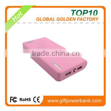 20000mah wallet six batteries high quality wholesale price power banks