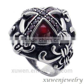 engrave vintage 316 stainless steel big stone ring designs                        
                                                                                Supplier's Choice