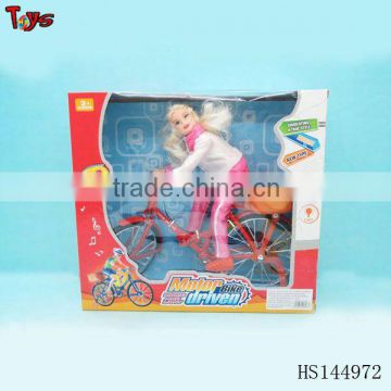battery operated toy bike with girl