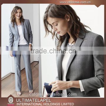 2016 latest high quality tailor made ladies formal coat pant suits                        
                                                Quality Choice
