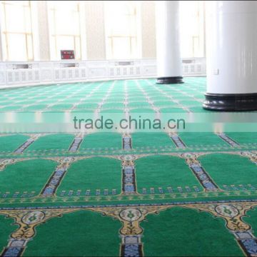 High quality Muslim 100% wool masjid prayer carpet