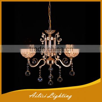 Contemporary Top Sale High Quality 3 Lights Crystal Chandelier with Ball Drops