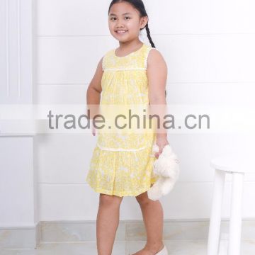 Girls pattern coton Dress Children