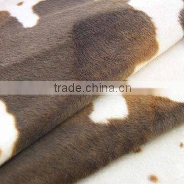 animal pattern velvet fabric