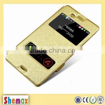 Factory supply window flip case for lenovo a3800