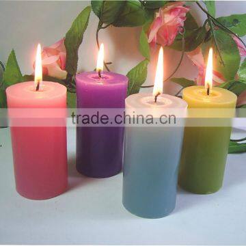 Wholesale Scented Soy Pillar Candle