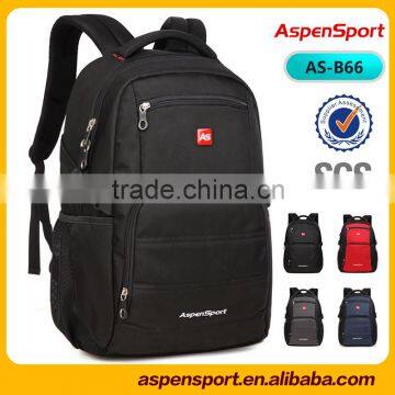 2016 strong and high quality school laptop backpack bag