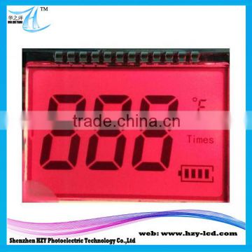 TNType Display For Household Electronical Appliances Domestic Appliance TN LCD Display