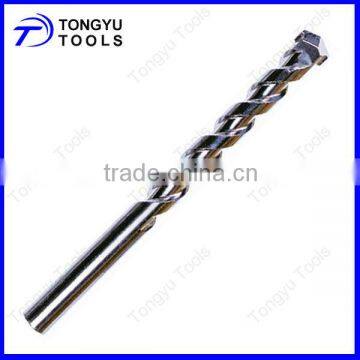 Milled Masonry Drill Bits Chrome Plated.