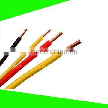 PVC Insulated Copper Conductor electric Wire and cable 16mm