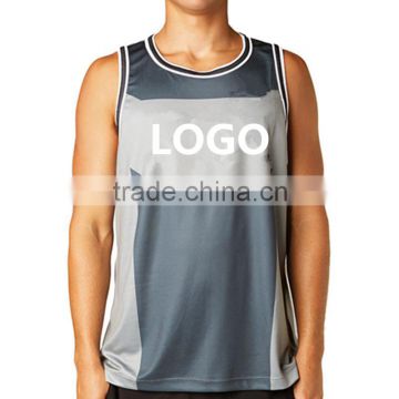 Men sports clothing soccer vest,basketball tank top wholesale