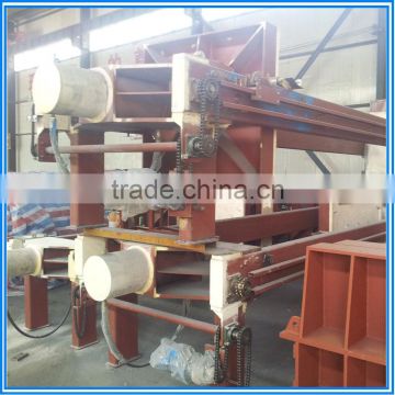 Plate and frame filter press machine in water treatment