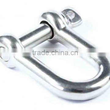 EUROPEAN TYPE DEE SHACKLE,STAINLESS STELL,AISI 304 OR 316/hardware marine
