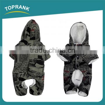 China wholesale dog clothes pet accessories camouflage winter warm plush pet clothing