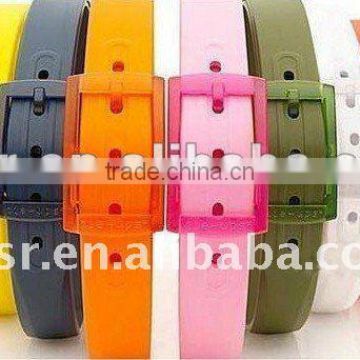silicone belt custom golf belt