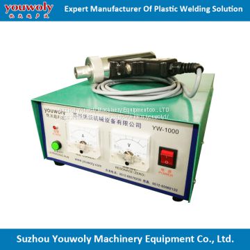 Manual Ultrasonic Plastic toothpaste Tube Seal Welding Machine with Cutting