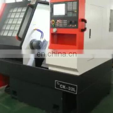 CNC milling aluminum lathe machine supplier CK32L