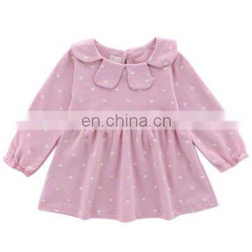 2020 girls dress Korean casual long-sleeved skirt baby princess dress