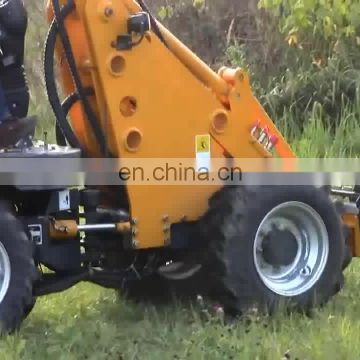 CE certificated Hysoon HD10L high performance 1t mini front end loader