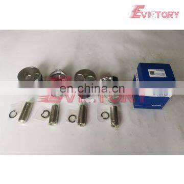 FOR PERKINS excavator engine 404D 404C-22T piston kit