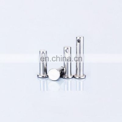 Pasador De Horquilla Knurled pin zinc carbon stainless steel clevis pins with head