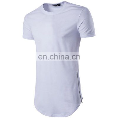 Big Tall Wholesale Cheap Zipper T Shirts Plus Size T-Shirts For Men