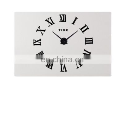 K&B beautiful 2021 new design high quality EVA+Acrylic diy digital wall clock