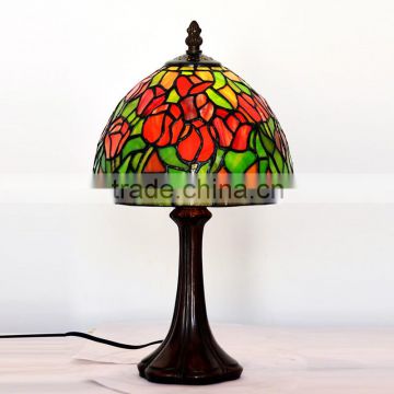 Europe style Stained Glass Table Desk Lamp Tiffany Creative Table Lamp
