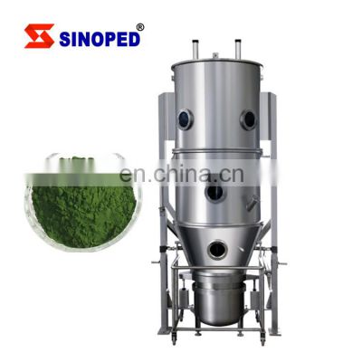 Fluidized Bed Dryer Drying Machine High Efficiency Top Spray Fluid Bed Dryer And Granulator