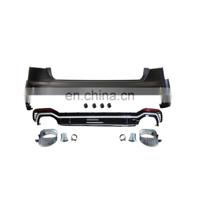 2022 New facelift full complete modified parts for Audi A4 S4 upgrade to RS4 rear bumper assembly body kit
