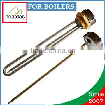 2016 stainless steel 1-1/4" screw-in water heating element with thermostat