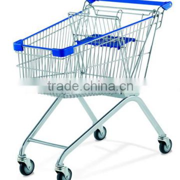 Fashionable supermarket holder metal shopping cart(RHB-90B)