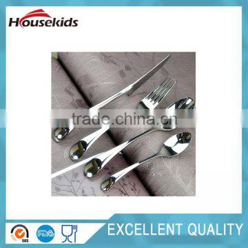 Stainless steel flatware, spoon knife and forks sets utensils A