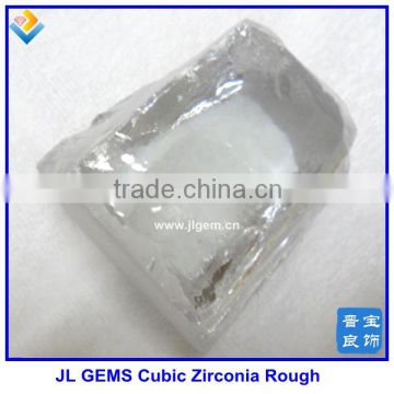 Synthetic White CZ Rough Uncut White Diamonds Suppliers With Grade A