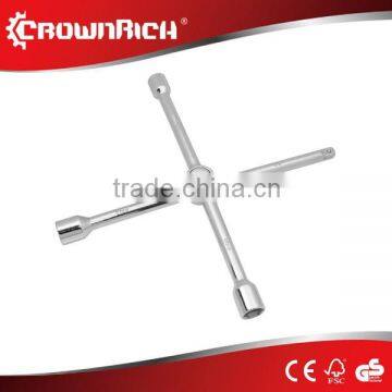 Folding Cross Rim Wrench Chrome