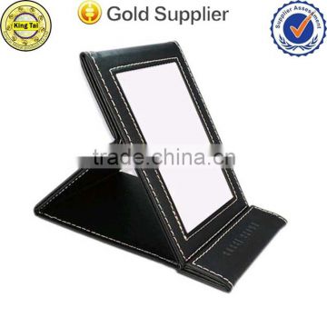 leather frame table stand comestic mirror with pretty price