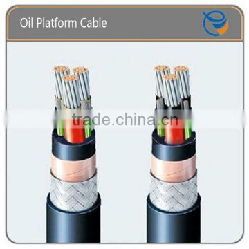 Low Voltage Cross-linked Polylefin Sheathed Oil Platform Control Cable