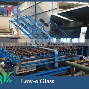Low E clear float glass in Chinese glass factory