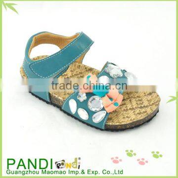 2015 new fashion PU children sandals