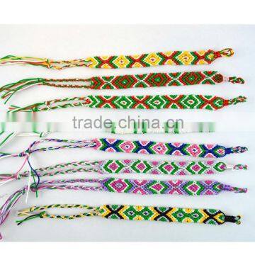 hot sale handmade polyester string charm bracelet                        
                                                Quality Choice