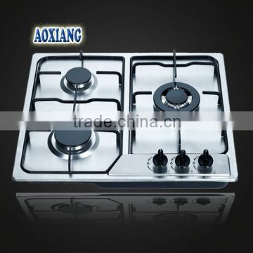 Built-in SST Gas Hobs / 3rings SST gas stove XX613SS