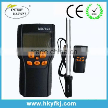 Wholesale digital grain moisture tester rice corn wheat hygrometer humidity temperature meter
