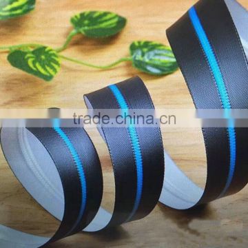 Custom Seam Tape Waterproof Reverse Nylon Zipper