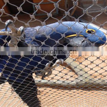 ss304 stainless steel cable net for aviary