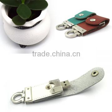 bulk cheap free shipping shenzhen leather usb flash drive